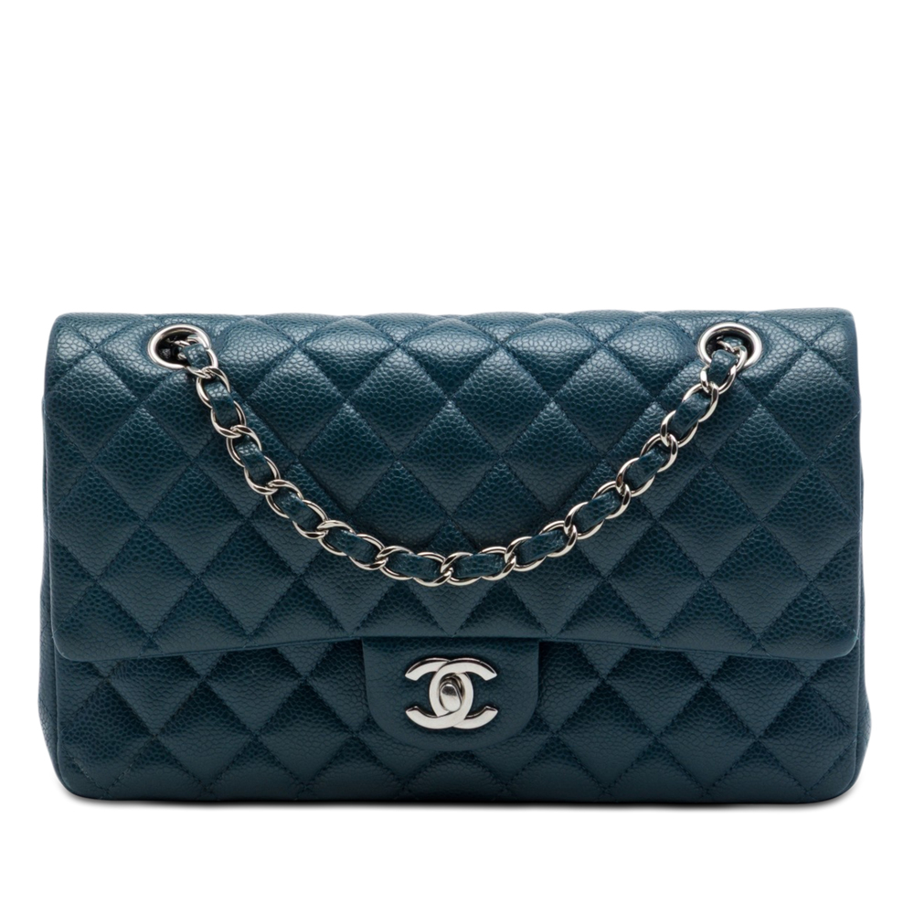 Pre-Loved Chanel Medium Classic Caviar Double Flap